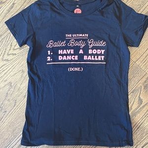 !! Never Worn !! Cloud and Victory Ballet Body TShirt